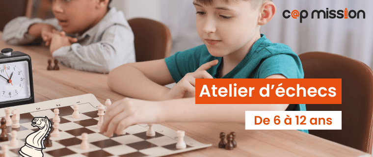 Atelier d'échecs pour enfants