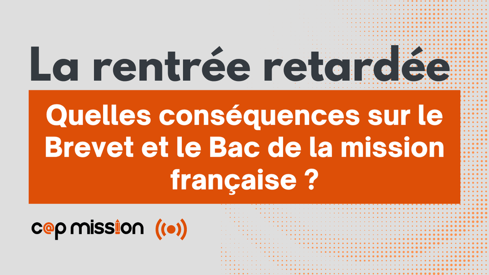 Webinaire : l'impact du report de la rentrée