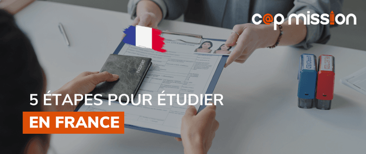 5 étapes pour faire ses études en France