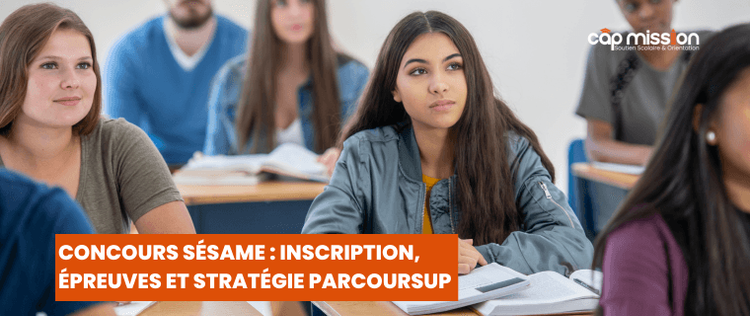 Concours SÉSAME : inscription, épreuves et stratégie Parcoursup