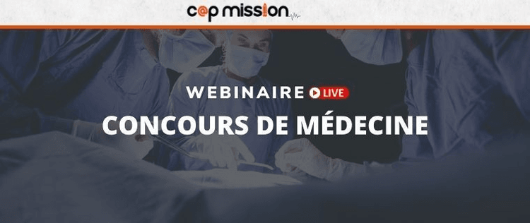 Webinaire : tout savoir sur la préparation aux concours de médecine